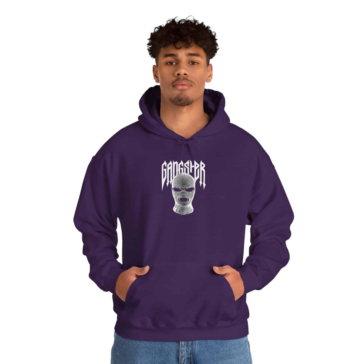 Gangster Mask Hooded Sweatshirt image 93