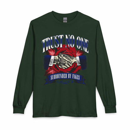 Graphic Print Long Sleeve T-Shirt - POD0037 image 24