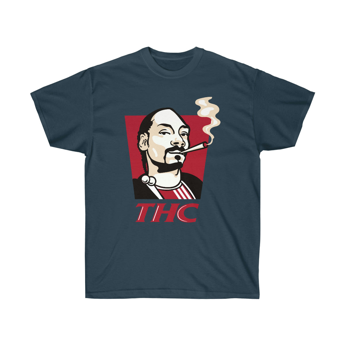 Snoop Dogg THC Smoke Men T-Shirt - Blue Dusk, M image