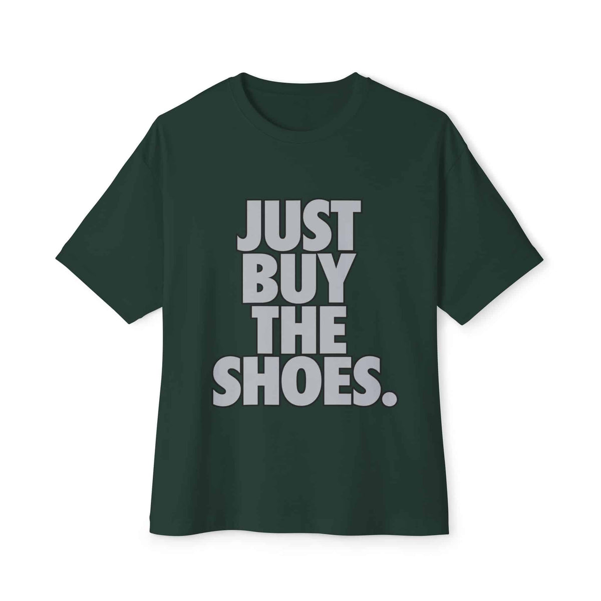Graphic Print Unisex Oversized Boxy Tee – POD0033 - Forest, L image