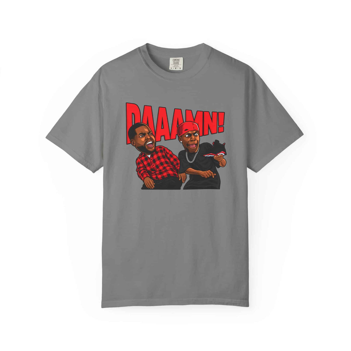 Graphic Print  Unisex Garment-Dyed T-shirt - POD0035 image