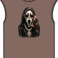 Halloween Ghostface Unisex Garment-Dyed Muscle Tee image