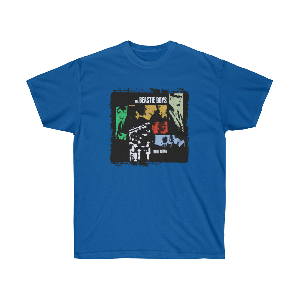 The Beasite Boys Root Down Men T-Shirt - Royal, 3XL image