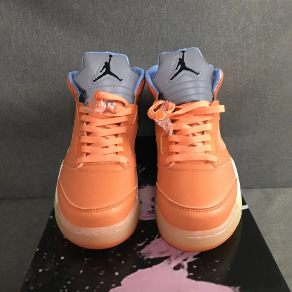 AJ 5 Crimson Bliss x We The Best Shoes Sneakers - nk0002270 image 8