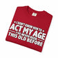 Graphic Print Unisex Garment-Dyed T-shirt – POD0034 image 34