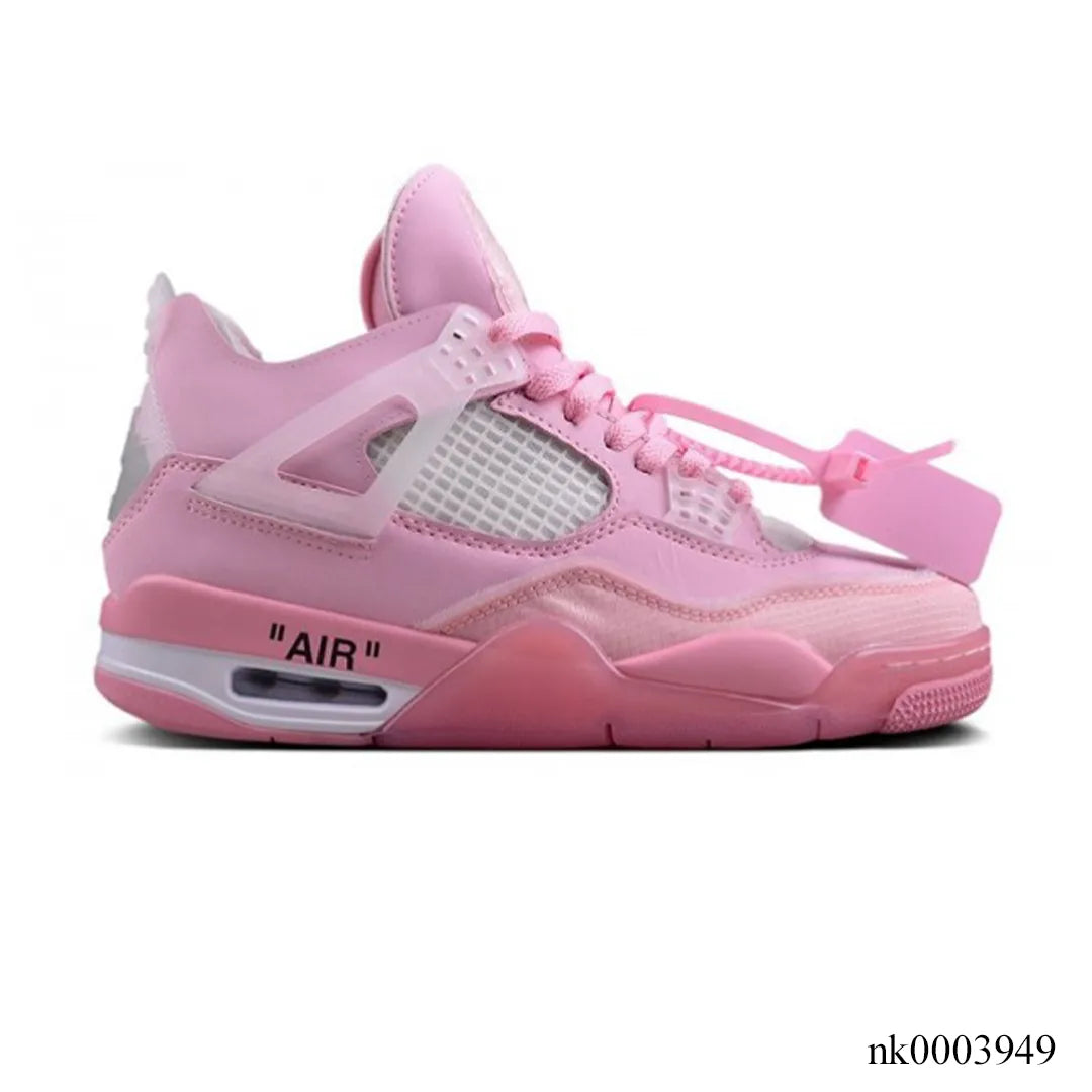 OW X AJ 4 Pink Shoes Sneakers - nk0003949 image