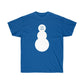 Jeezy Snowman Men T-Shirt - Royal, M image