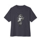 Crown of Faith 1 Unisex Oversized Boxy Tee - Dark Grey, 2XL image
