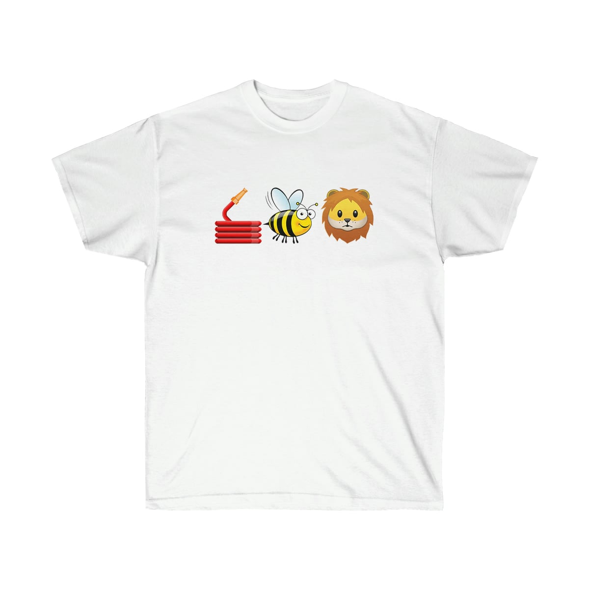 Hose Bee Lion T-Shirt - White, L image