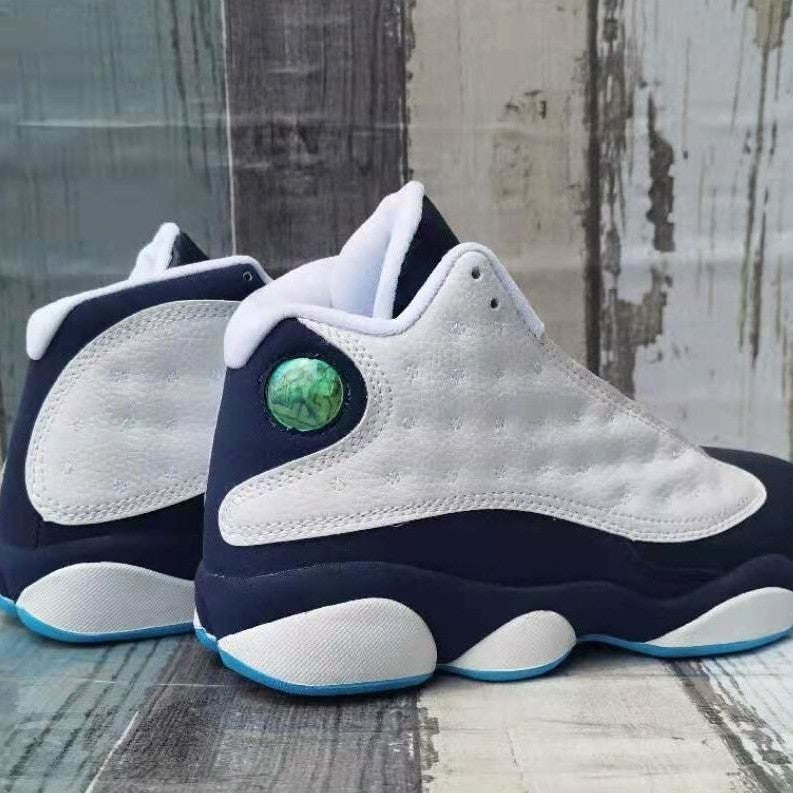 AJ 13 Retro White Obsidian Powder Blue Shoes Sneakers - nk0001386 image 7