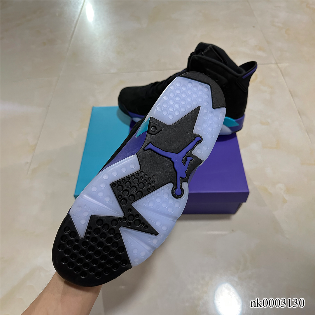 AJ 6 "Aqua" Shoes Sneakers - nk0003130 image 9