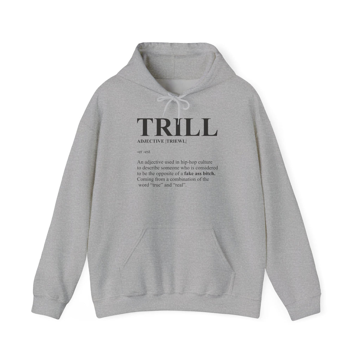 Trill Definition Hooded Sweatshirt image