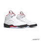 AJ 5 Fire Red Silver Tongue (2020) Shoes Sneakers - nk0000787 image 3