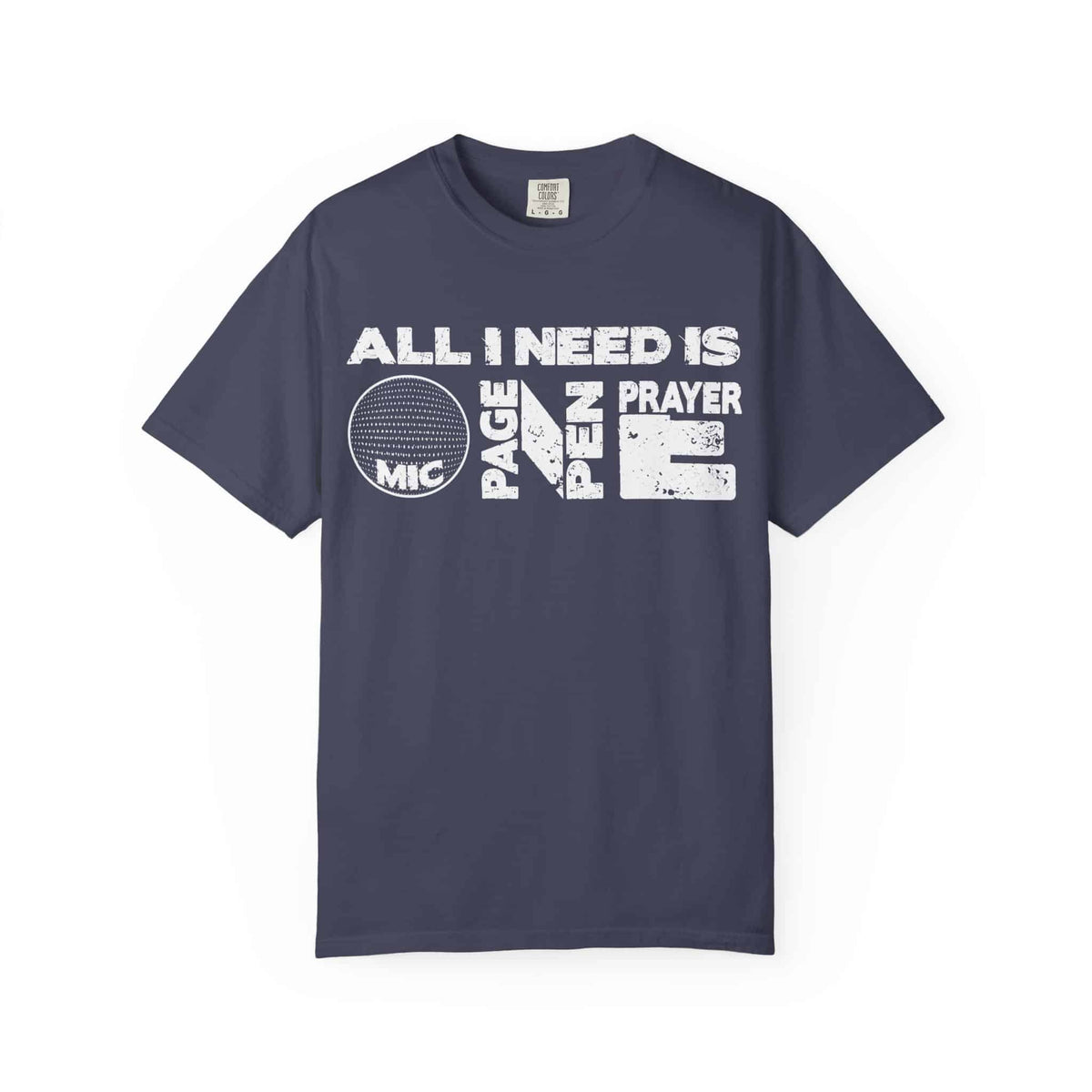 ALL_I_NEED_IS Unisex Garment-Dyed T-shirt image 40
