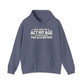 Graphic Print Hooded Sweatshirt - POD0034 image