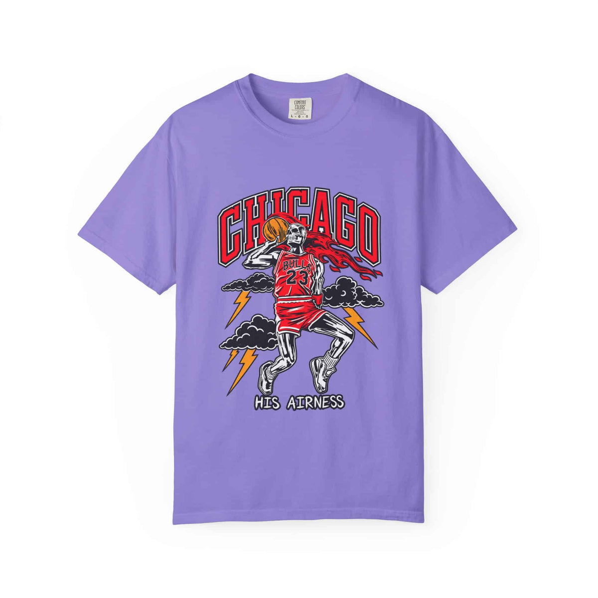 Graphic Print  Unisex Garment-Dyed T-shirt - POD0038 image