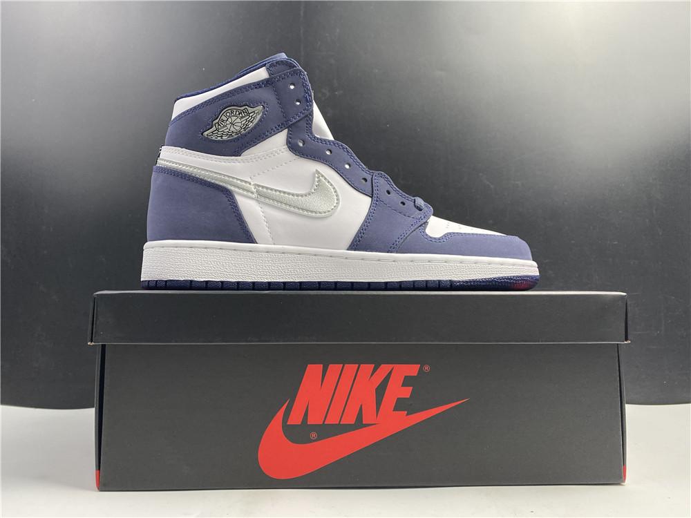 AJ 1 Retro High CO Japan Midnight Navy Shoes Sneakers - nk0001435 image 3