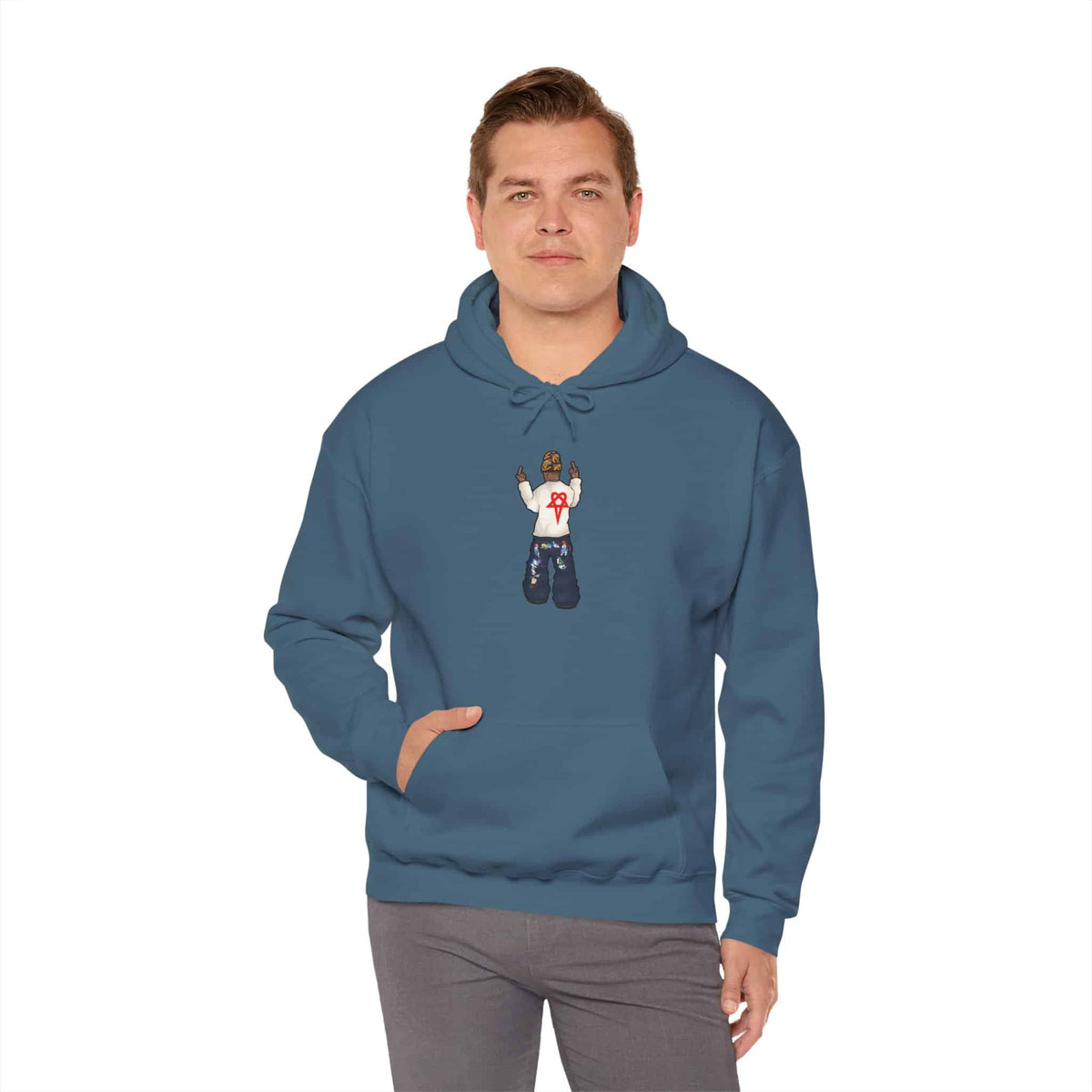 Rebel Attitude Hooded Sweatshirt image 46