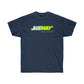 Budway Burn Fresh White Men T-Shirt - Navy, 2XL image