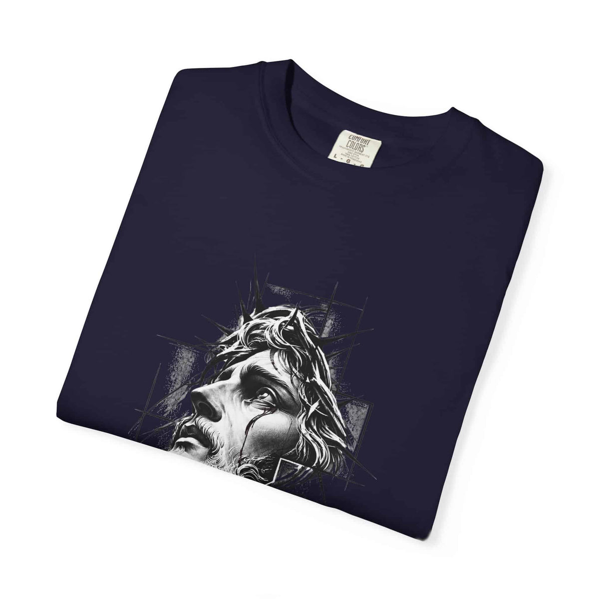 Crown of Faith 1 Unisex Garment-Dyed T-shirt image 77