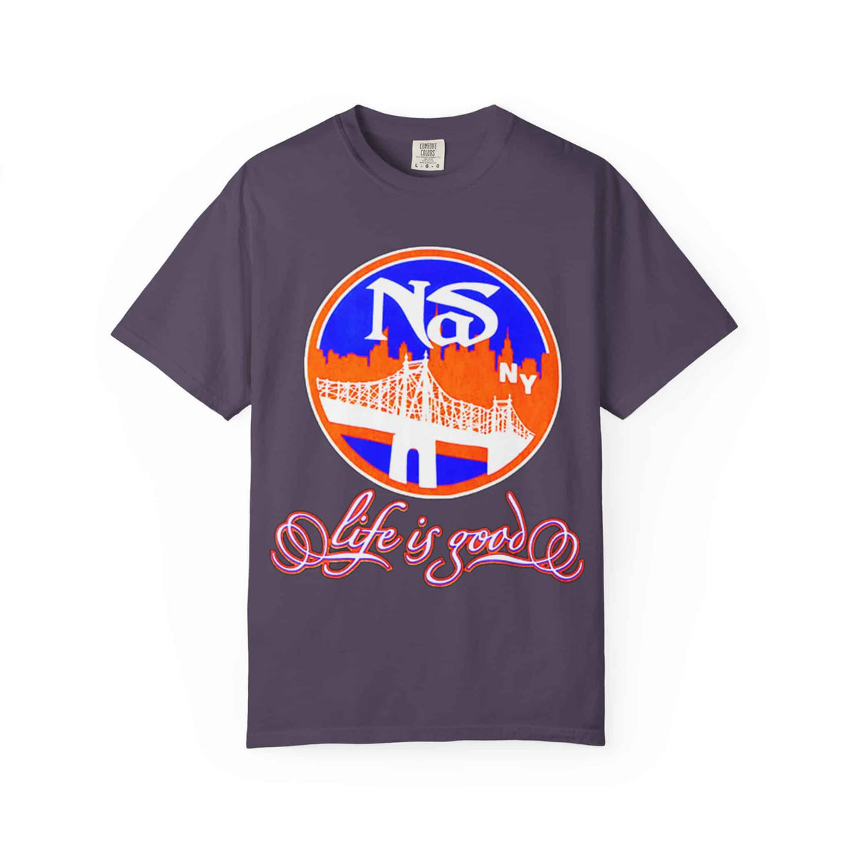 Life Is Good Unisex Garment-Dyed T-shirt image