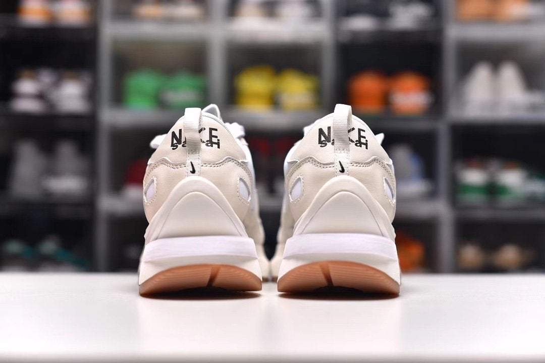 Sacai x VaporWaffle Sail Gum Shoes Sneakers - nk0001666 image 3