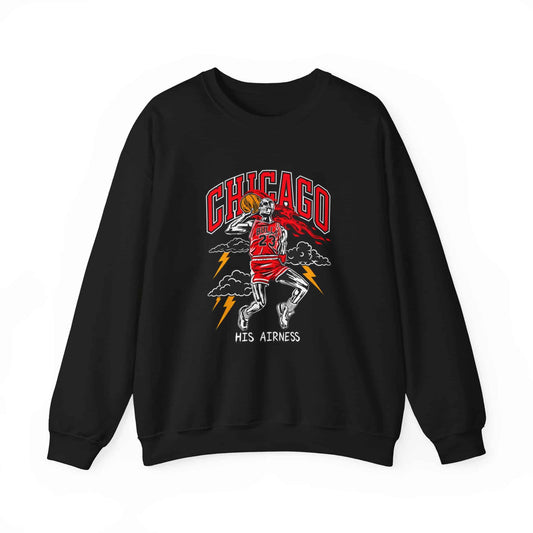 Graphic Print Crewneck Sweatshirt - POD0038 image 0