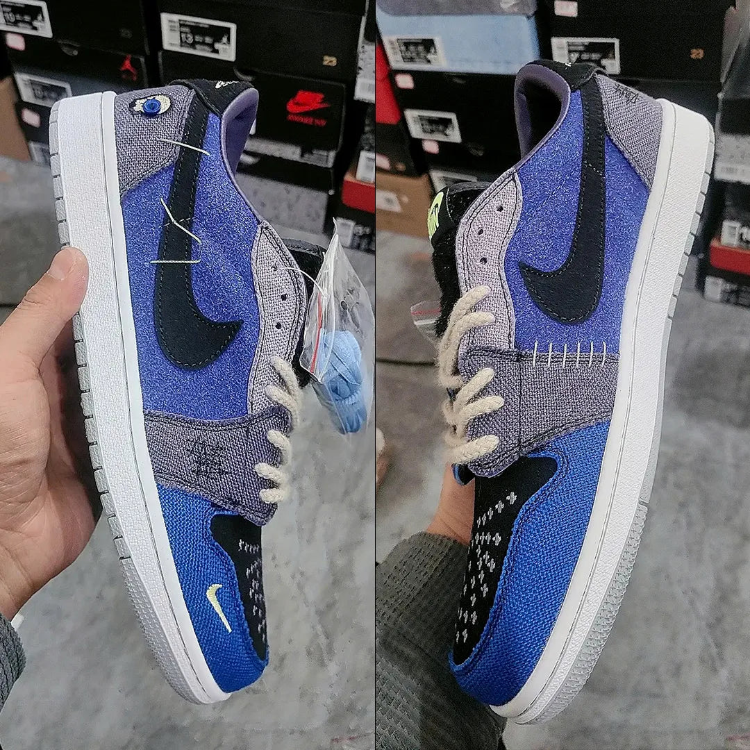 Zion Williamson x AJ 1 Low OG Voodoo Alternate Shoes Sneakers - nk0004307 image 5