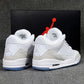 AJ 3 Pure White Shoes Sneakers - nk0001642 image 9