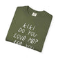 Kiki Loves Me Unisex Garment-Dyed T-shirt image 18