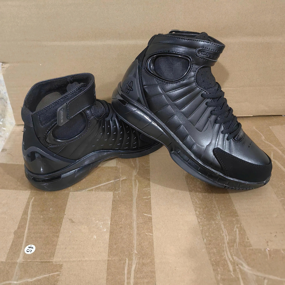 [Premium] NK Air Zoom Huarache 2K4 OT Black Shoes Sneakers – nk0004586 image 9