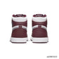 AJ 1 High OG Bordeaux Shoes Sneakers - nk0001610 image 4