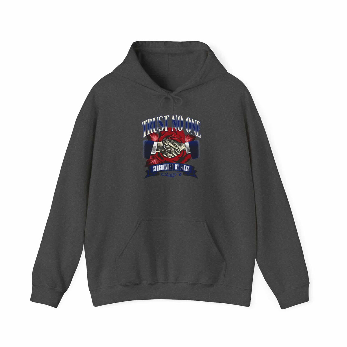 Graphic Print Hooded Sweatshirt - POD0037 image 16