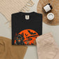 Midnight Cat Unisex Garment-Dyed T-shirt image 8