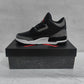 Levi’s x AJ 3 Black Denim Shoes Sneakers – nk0005001 image 15