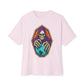 Soul Keeper Unisex Oversized Boxy Tee - Soft Pink, S image