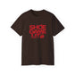 Graphic Print T-Shirt - POD0040 - 5XL, Dark Chocolate image