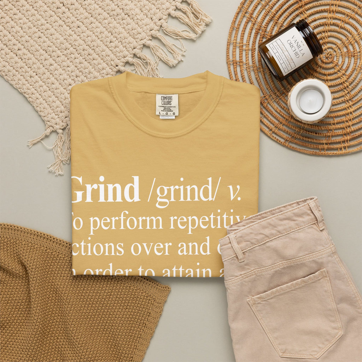Grind Definition Unisex Garment-Dyed T-shirt image 23