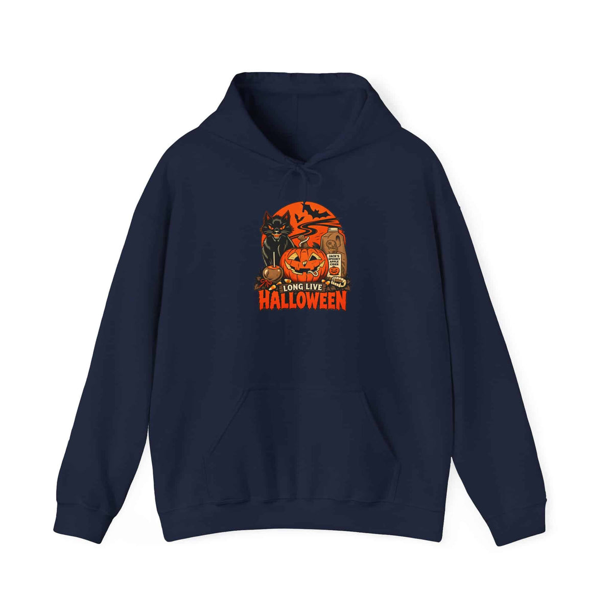 Midnight Cat Hooded Sweatshirt image 53