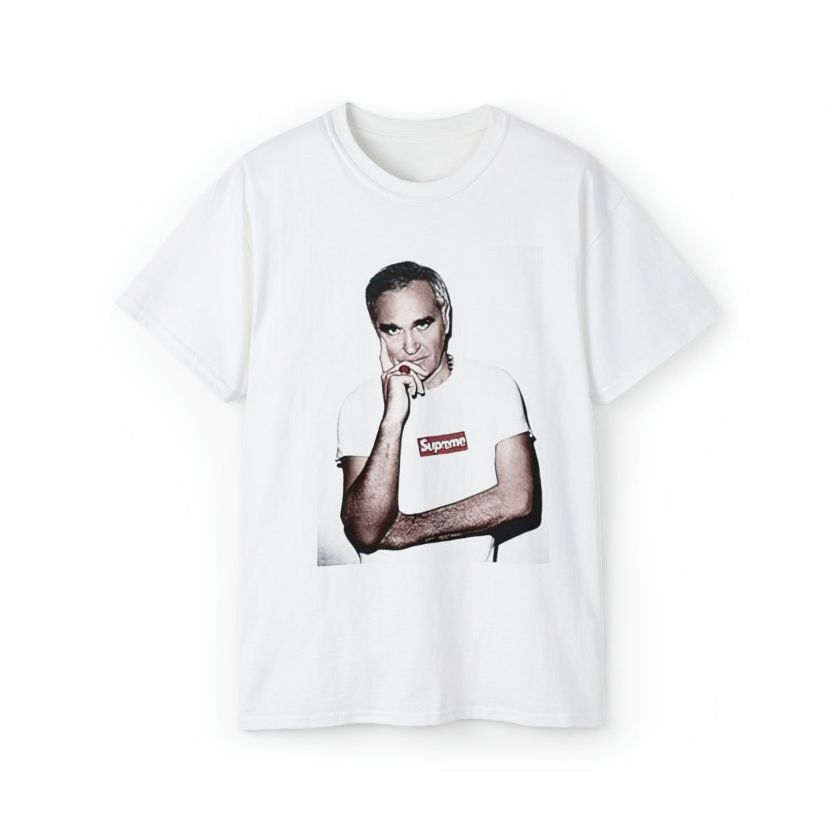 SUP Morrissey Tee T-Shirt - White, 3XL image