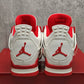 AJ 4 Sierra Red Shoes Sneakers - nk0004667 image 8