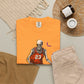Halloween Basketball Unisex Garment-Dyed T-shirt image 39