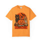 Midnight Cat Unisex Garment-Dyed T-shirt image