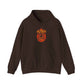 Halloween on Fire Hooded Sweatshirt - L, Dark Chocolate image