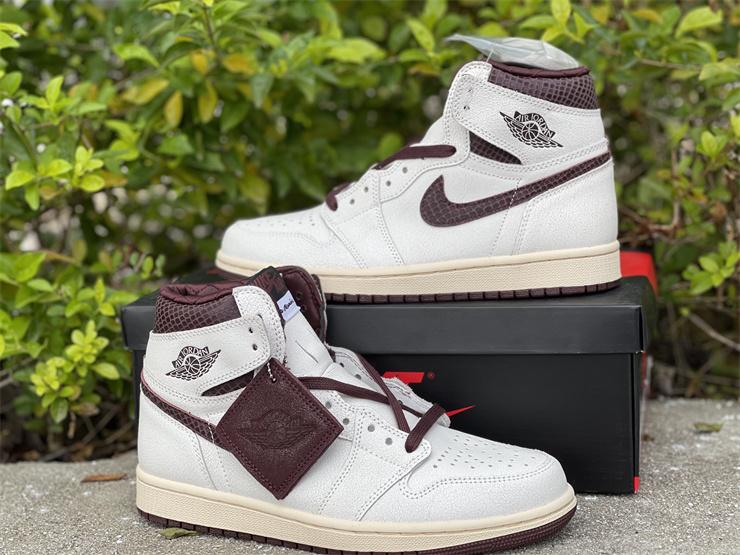 A Ma Maniere x AJ 1 High OG Shoes Sneakers - nk0001599 image 7