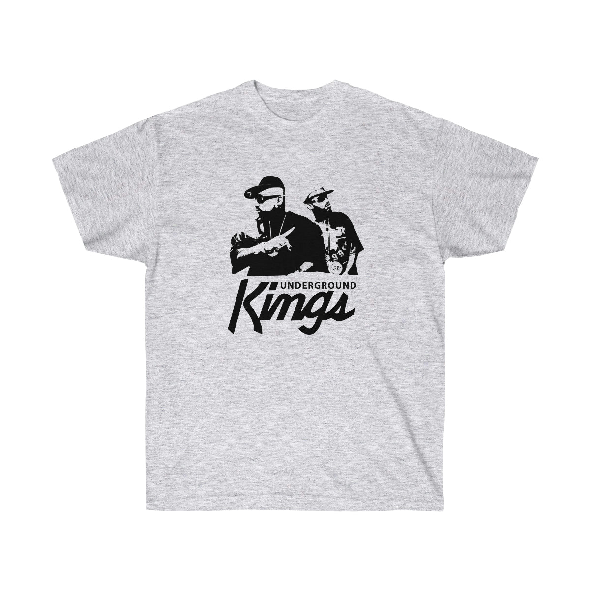 Underground Kings Men T-Shirt - Ash, M image