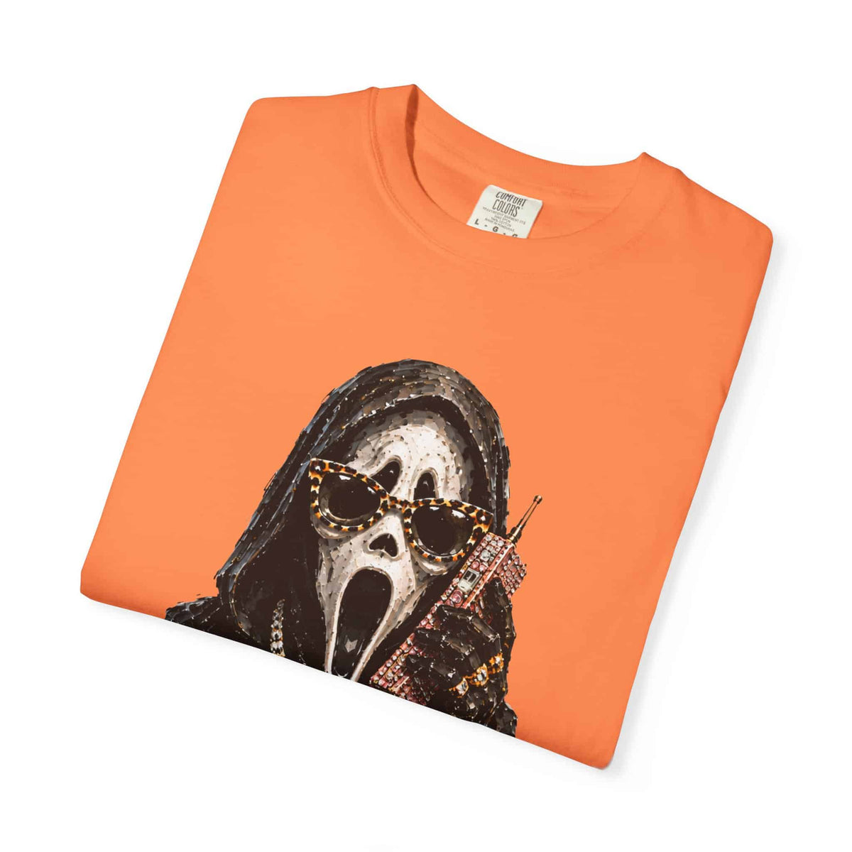 Halloween Ghostface Unisex Garment-Dyed T-shirt image 9