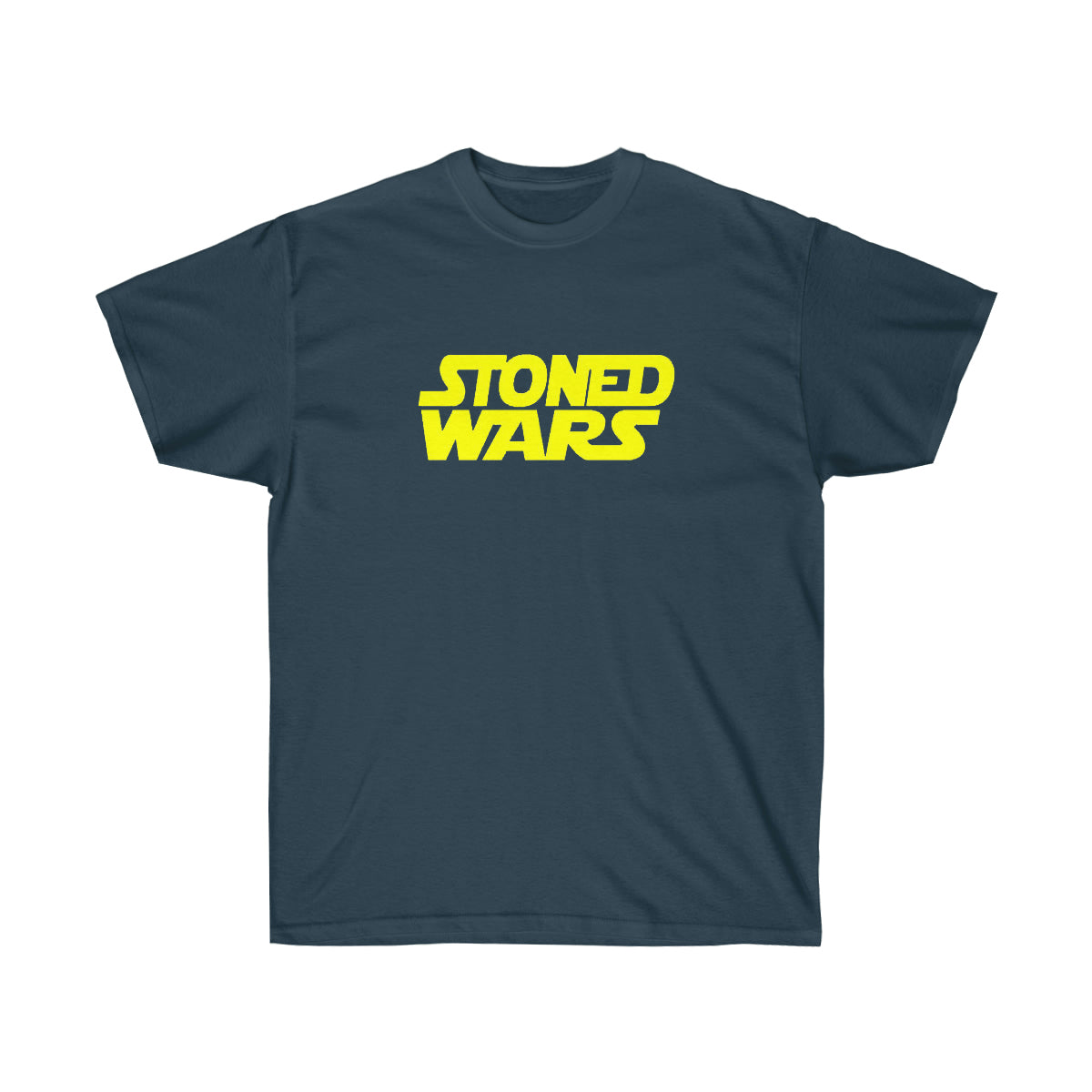 Stoned Yellow Wars Men T-Shirt - Blue Dusk, 2XL image