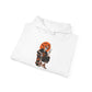 Retro Skater Skeleton Halloween Hooded Sweatshirt image 11