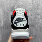 AJ 4 Black Cement Shoes Sneakers - nk0004141 image 7